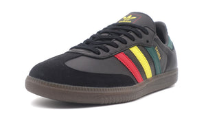 adidas SAMBA OG "RAGGAE PACK" CORE BLACK/YELLOW/COLLEGE GREEN 1