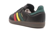 画像をギャラリービューアに読み込む, adidas SAMBA OG &quot;RAGGAE PACK&quot; CORE BLACK/YELLOW/COLLEGE GREEN 2