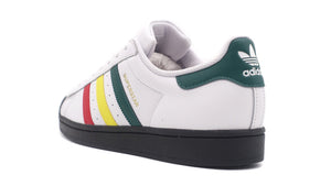 adidas SUPERSTAR "RAGGAE PACK" FTWR WHITE/YELLOW/COLLEGE GREEN 2