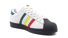 画像をギャラリービューアに読み込む, adidas SUPERSTAR &quot;RAGGAE PACK&quot; FTWR WHITE/YELLOW/COLLEGE GREEN 5