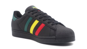 adidas SUPERSTAR "RAGGAE PACK" CORE BLACK/YELLOW/COLLEGE GREEN 5