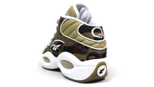 画像をギャラリービューアに読み込む, A BATHING APE&reg; x mita sneakers Reebok QUESTION MID &quot;1ST CAMO&quot;　CAMO/OLV/WHT3