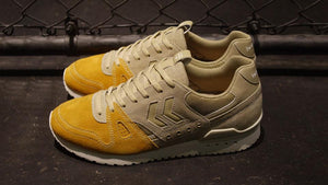 Shigeyuki Kunii (mita sneakers) Direction "LIMITED EDITION for HUMMEL HIVE" hummel MARATHONA OG "Bicolor"　YEL/BGE/NAT9