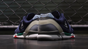 le coq sportif LCS R 921 "mita sneakers" "LE CLUB"　NVY/GRY/E.GRN/RED7