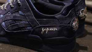 BEAMS x mita sneakers ASICS SportStyle GEL-LYTE III "Souvenir Jacket"　NVY/WHT12