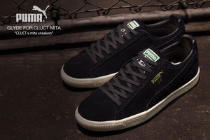 Puma CLYDE FOR CLUCT MITA "CLUCT x mita sneakers"　NVY/GLD/NAT9