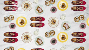 LIMITED EDITION for HUMMEL HIVE hummel MARATHONA OG MITA "Danish Pastry" "mita sneakers"　RHODODENDRON8
