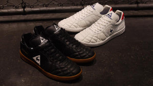 mita sneakers Direction le coq sportif PLUME X "FOOTBALL PACK"　BLK/GUM9