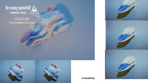 le coq sportif LCS R 921 "mita sneakers Direction"　BLU/WHT/RED8