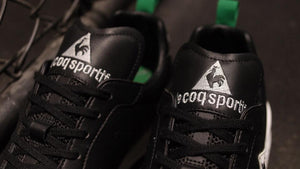 le coq sportif PLUME X RUN "mita sneakers"　BLK/WHT/GRN13