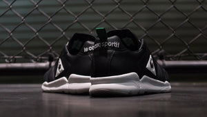 le coq sportif PLUME X RUN "mita sneakers"　BLK/WHT/GRN14