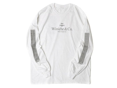 Winiche & Co. x mita sneakers GOODS NEOTOKYO HYBISIBILITY L/S TEE　WHT1