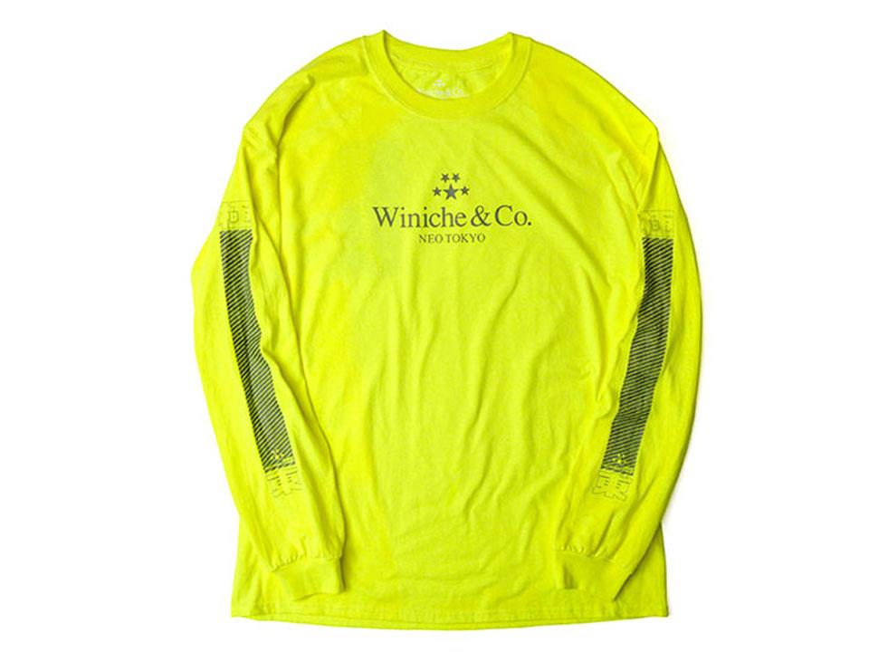 Winiche & Co. x mita sneakers GOODS NEOTOKYO HYBISIBILITY L/S TEE　N.YEL1