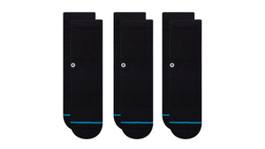 STANCE ICON ST KIDS 3 PACK BLACK 1