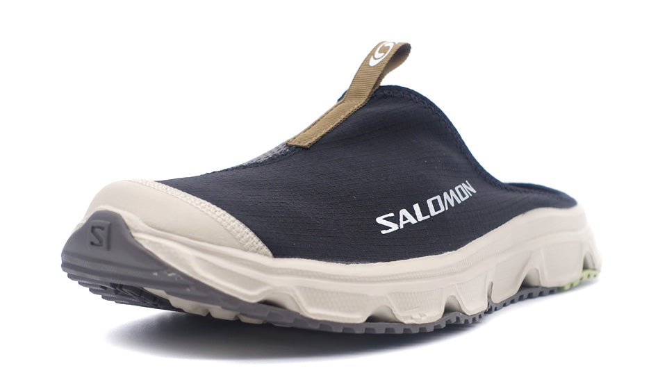 SALOMON RX SLIDE BLACK/PLUM KITTEN/FEATHER GRAY – mita sneakers
