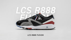 le coq sportif LCS R888 FUSION BLACK/RED 7