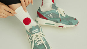 le coq sportif LCS R888 EZ "ELAIZA IKEDA" GREEN/OFF WHITE 7