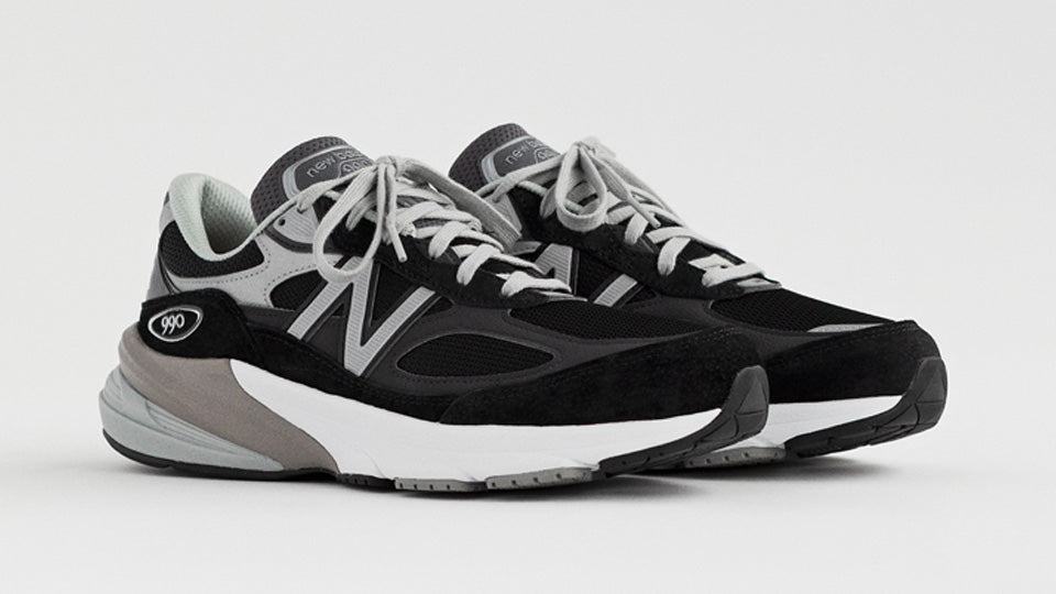 New Balance M990 V6 BK6 黒 us10.5(28.5cm) - スニーカー