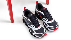 MIZUNO WAVE PROPHECY LS "SPECIAL PACK" BLACK/WHITE/RED 9