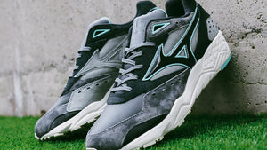 MIZUNO CONTENDER "FOOTPATROL" DARK GREY/BLACK/GREEN 8