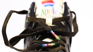 FoxtrotUniform FOXTROTUNIFORM SPORTS LACES "BAD APPLE COLLECTION" "Thinking Different" BLACK 2