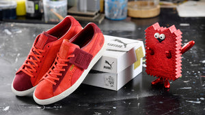 Puma SUEDE VTG MICHAEL LAU "SAMPLE SUEDE" "MICHAEL LAU" POPPY/RED/RED/PLUM 7
