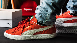 Puma SUEDE VTG HIGH RISK RED/PUMA WHITE 8