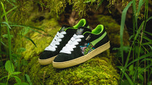画像をギャラリービューアに読み込む, Puma SUEDE &quot;SANTA CRUZ&quot; PUMA BLACK/GREEN FLASH/DEEP WISTERIA 7
