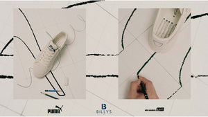 Puma CLYDE NO.1 "WALT FRAZIER" "BILLYS' ENT / mita sneakers EXCLUSIVE" FROSTED IVORY/SMOKEY GRAY 7