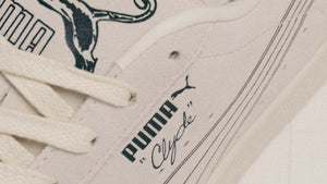 Puma CLYDE NO.1 "WALT FRAZIER" "BILLYS' ENT / mita sneakers EXCLUSIVE" FROSTED IVORY/SMOKEY GRAY 10