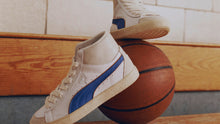 画像をギャラリービューアに読み込む, Puma CLYDE MID BBALL RHUIGI &quot;WALT FRAZIER&quot; &quot;RHUIGI VILLASENOR&quot; PUMA WHITE/ROYAL SAPPHIRE 7