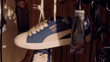 画像をギャラリービューアに読み込む, Puma CLYDE Q3 RHUIGI &quot;WALT FRAZIER&quot; &quot;RHUIGI VILLASENOR&quot; PRISTINE/PRISTINE/INKY BLUE 8