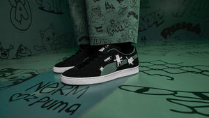 Puma SUEDE "RIPNDIP" PUMA BLACK/EUCALYPTUS 9