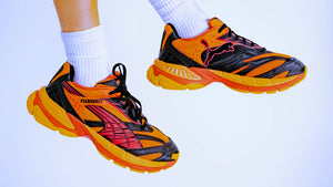 Puma VELOPHASIS LAYERS "PLEASURES" CAYENNE PEPPER/ASTRO RED 8