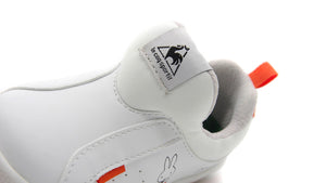 le coq sportif LA ROLAND F MF "miffy" WHITE/ORANGE 6