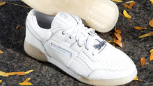 画像をギャラリービューアに読み込む, Reebok WORKOUT PLUS &quot;Dime&quot; FTWR WHITE/SILVER METALLIC/STUCCO 8