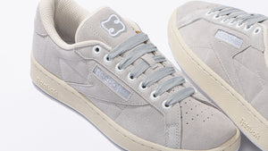 Reebok CLUB C GROUNDS "SNEEZE Magazine" GREY/ALABASTER/WHITE 8