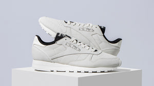 Reebok CLASSIC LEATHER "SNEEZE Magazine" FTWR WHITE/CHALK/CORE BLACK 8