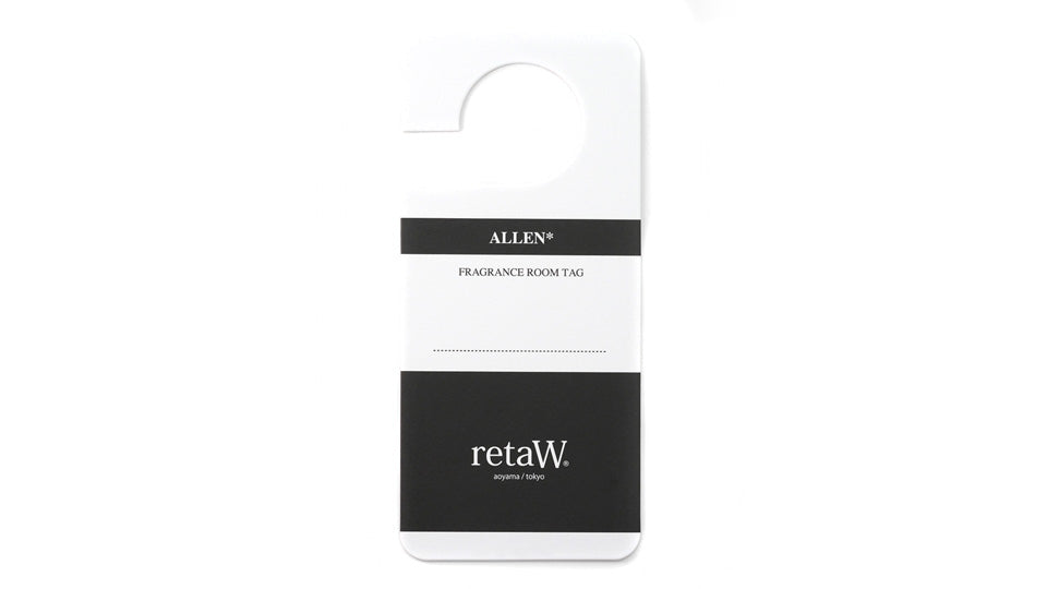retaW FRAGRANCE ROOM TAG ALLEN – mita sneakers