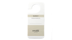 retaW FRAGRANCE ROOM TAG BARNEY 1