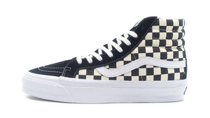 VANS SK8-HI REISSUE 83 "VANS PREMIUM" LX CHECKERBOARD BLACK/OFF WHITE 3