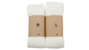 Winiche & Co. SLOUCH SOCKS "Made in JAPAN" "mita sneakers" ECRU